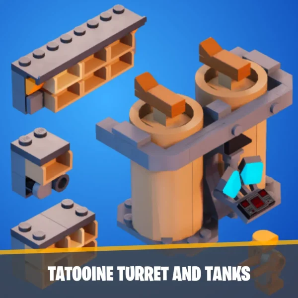 fortnite Tatooine Turret and Tanks image small size