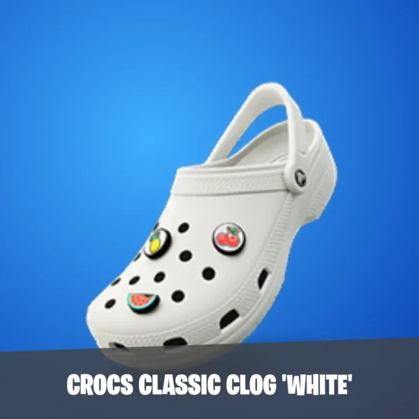 fortnite Crocs Classic Clog 'White' image small size