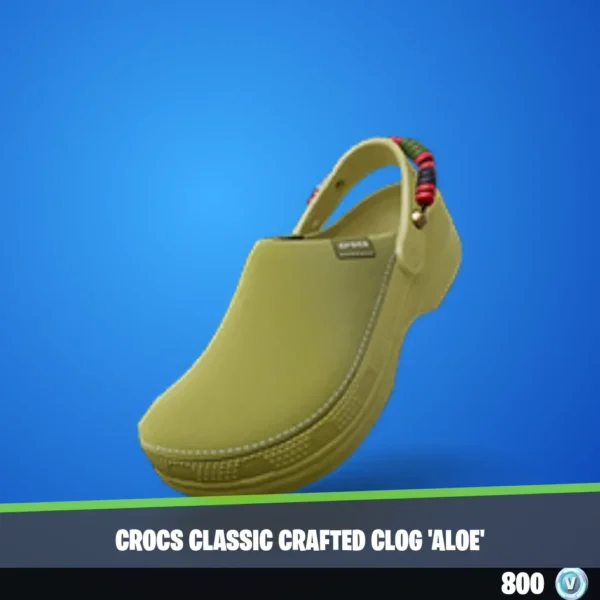 fortnite Crocs Classic Crafted Clog 'Aloe' image small size