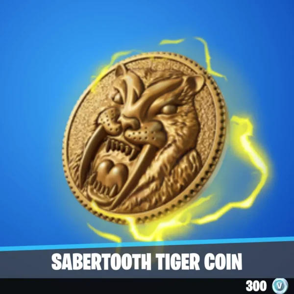 fortnite Sabertooth Tiger Coin image small size
